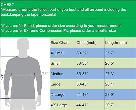 NELEUS Men's 3 Pack Dry Fit Long Sleeve Compression Shirts Workout Running  Shirts - Neleus